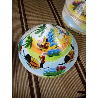 NÓN LÁ TRANG TRÍ CẢNH QUÊ HƯƠNG