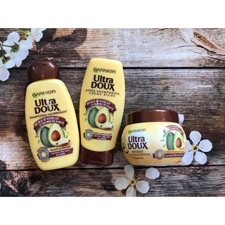 Dầu gội xả ủ Garnier bơ Pháp
