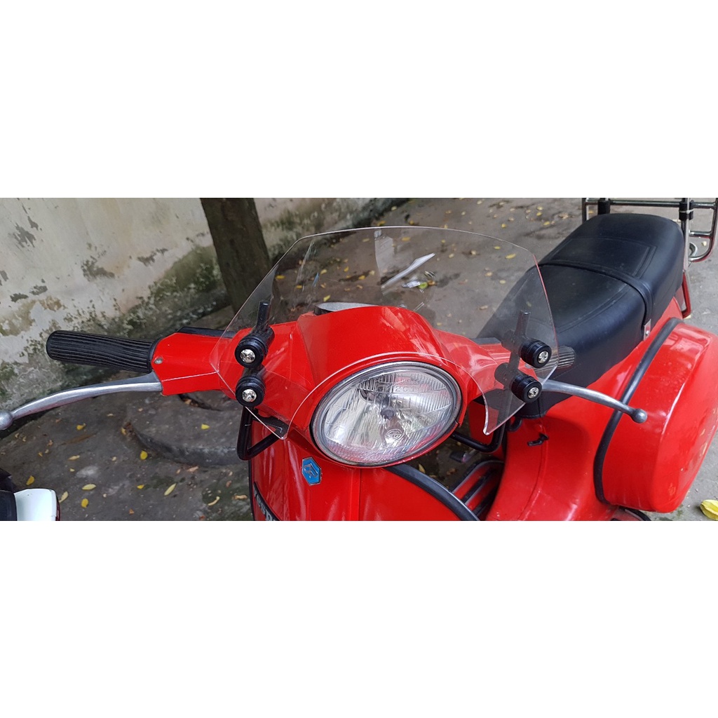 Kính chắn gió xe máy thời trang cho Vespa PX