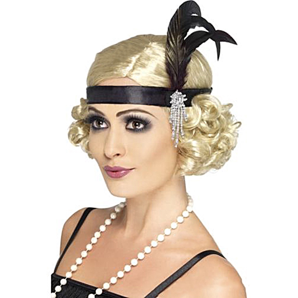 Bờm đeo đầu phong cách Gatsby, bờm hóa trang halloween