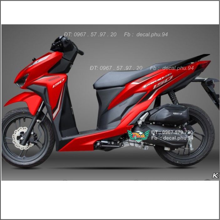 Tem Vario Đỏ đen nhám Rời (C)