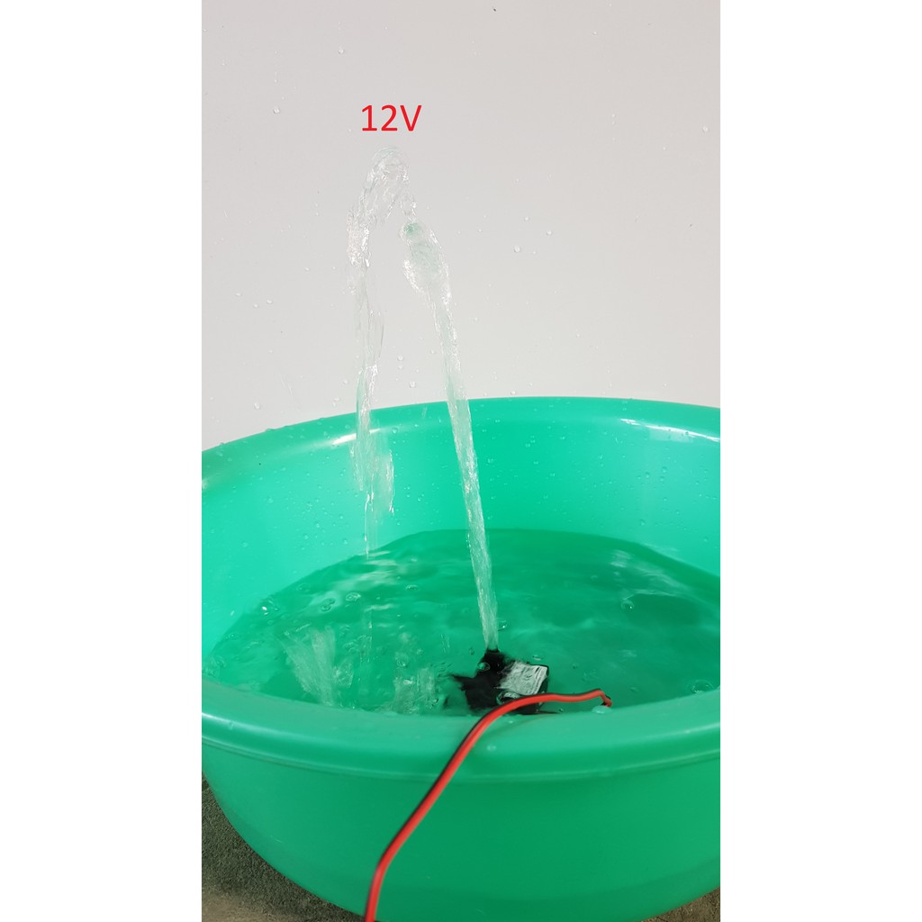 Máy bơm mini 12V 4.5W ANSELF - không chổi than - Brushless DC Pump 12V