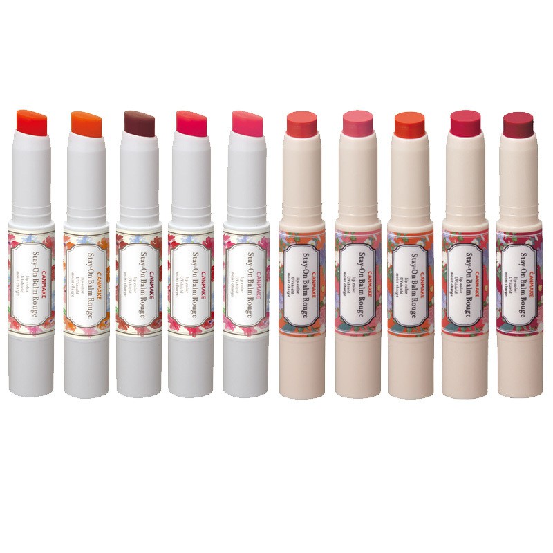 [Hot 9,16, T04] Son dưỡng có màu chống nắng Canmake Stay-On Balm Rouge Nhật Bản