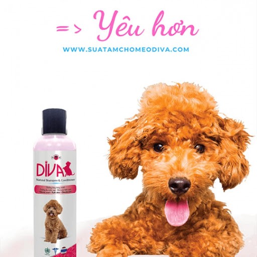 SỮA TẮM DIVA DƯỠNG ẨM CHO MỌI LOẠI CHÓ