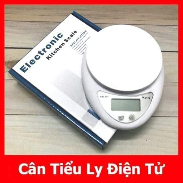 Cân điện tử thực phẩm cho nhà bếp. CÂN MINI  1G-5KG