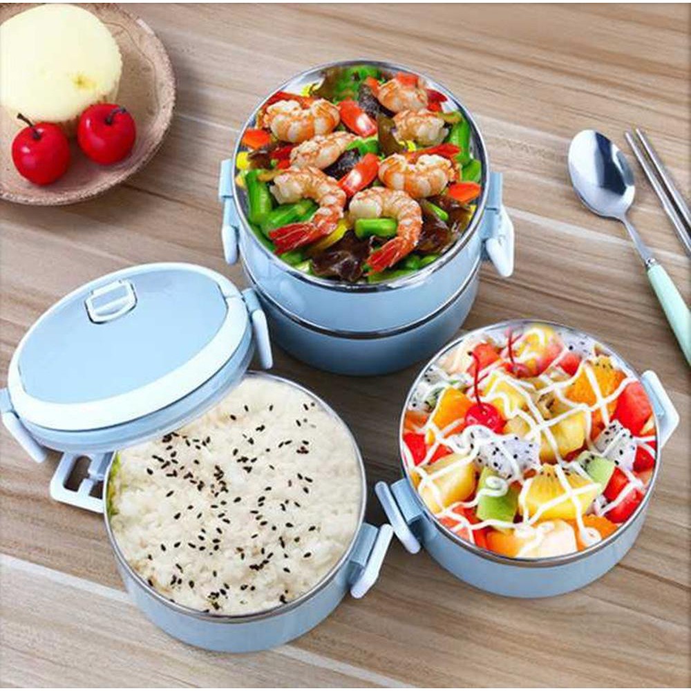 CẶP LỒNG ĐỰNG THỨC ĂN GIỮ NHIỆT LÀM TỪ NHỰA LÚA MẠCH