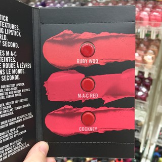 [ Mẫu thử ] Son MAC Lipstick 3 màu