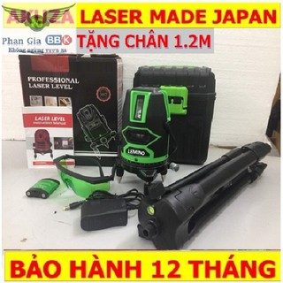 Máy cân bằng laser, Máy laze 5 tia xanh tặng chân 1,2m -LIMINO