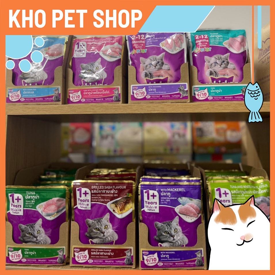 Pate gói cho mèo Whiskas (80gr)