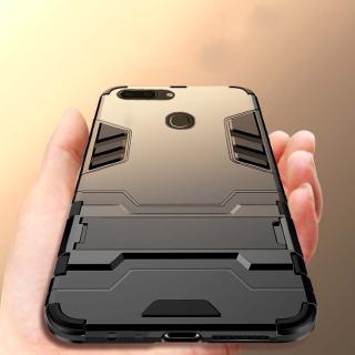 Oppo F11 F9 Pro F15 F1S F3Plus F17 F17Pro F19Pro R9S Chống Sốc Lai Giáp Chắc Chắn Chân Đế Silicon Cứng Ốp Lưng