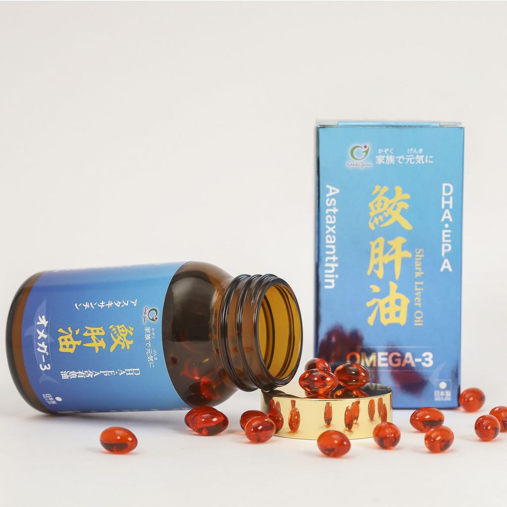 VIÊN UỐNG DẦU CÁ OMEGA-3 GENKI FAMI