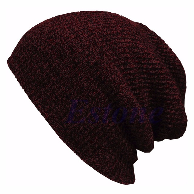 Mũ beanie dệt kim mềm mại giữ ấm mùa đông cho nam nữ