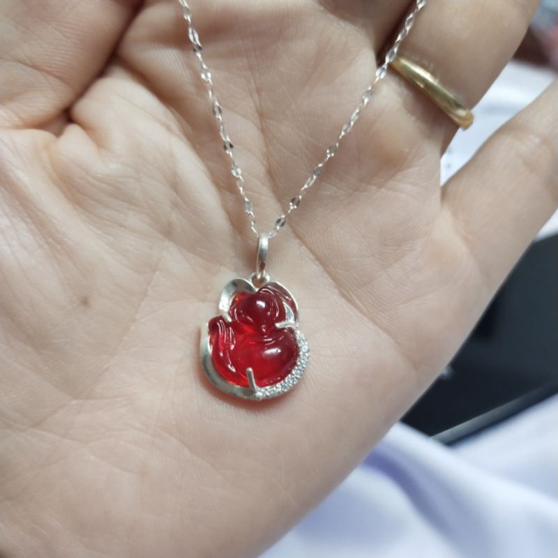 Mặt dây chuyền bạc 925 hồ ly định nhân duyên, may mắn tình yêu