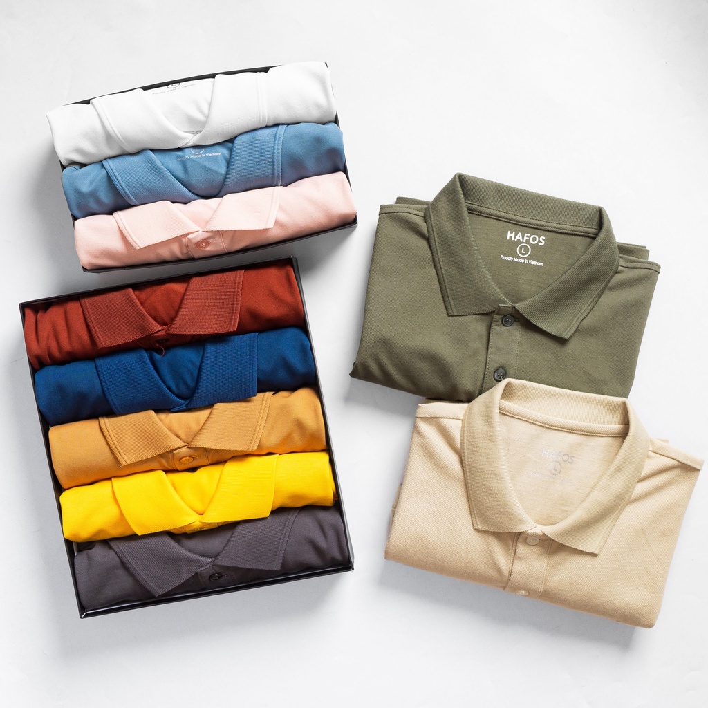 Áo Thun Polo Nam Basic cổ bẻ vải Cá Sấu Cotton cao cấp chuẩn form – HAFOS | WebRaoVat - webraovat.net.vn