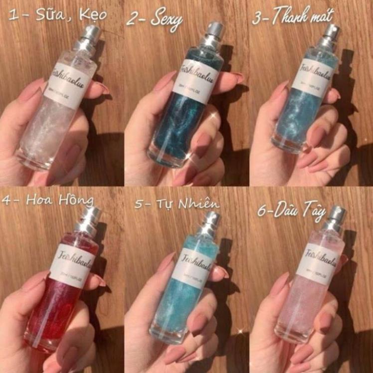 Nước hoa nhũ chảy Feishibaolua 30ml