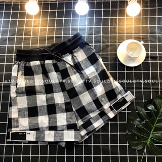 Checked Shorts
