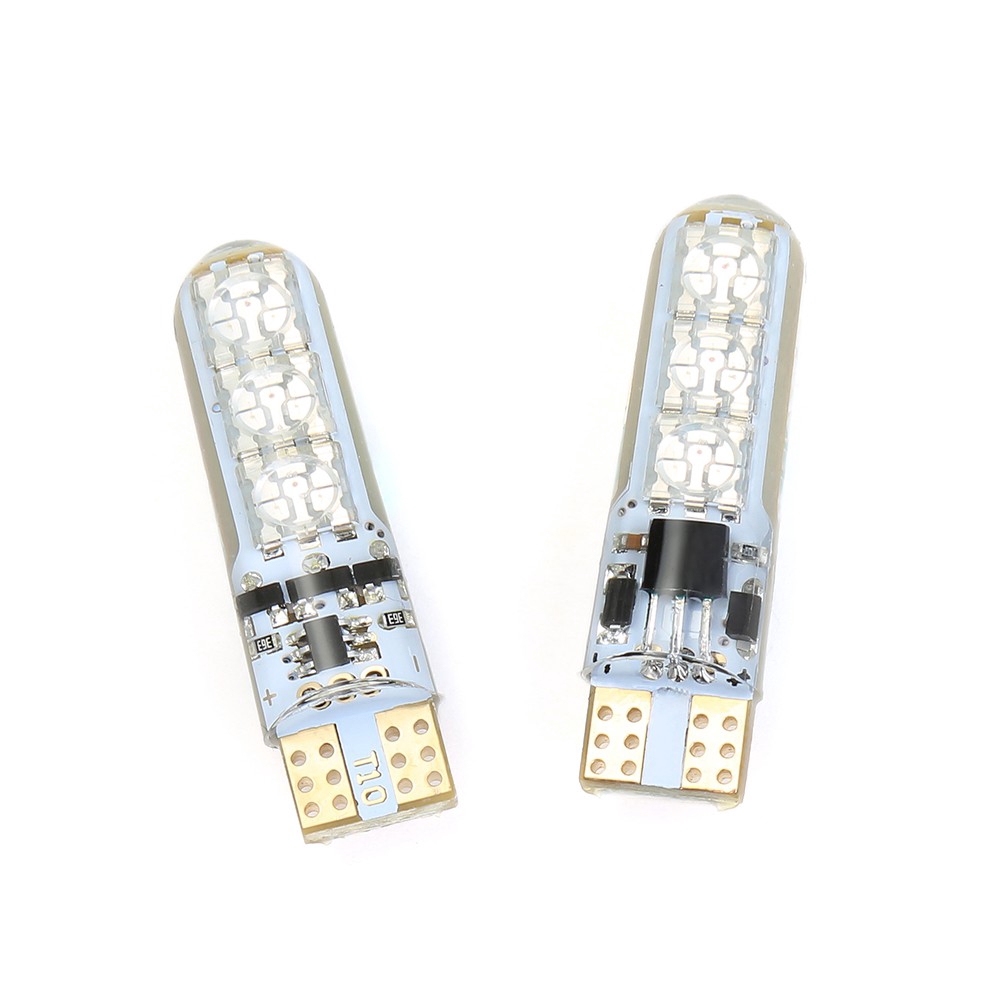Bóng đèn LED RGB T10 5050 W5W 194 168 kèm điều khiển từ xa tiện lợi cho xe hơi