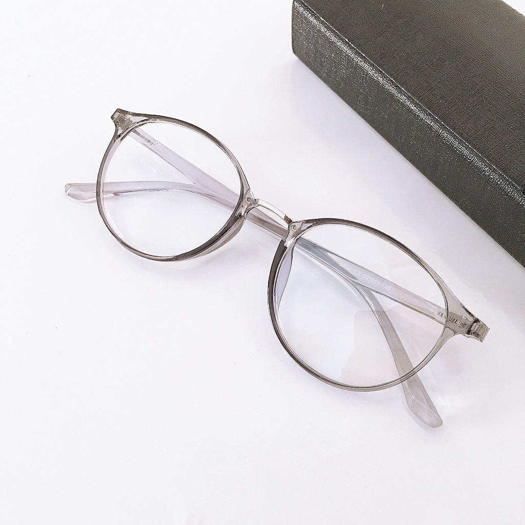 [CỰC SÔC]  Gọng kính cận tròn cỡ bé 2168 kèm cắt cận viễn loạn mã 31 ( tặng kèm hộp đựng kính )