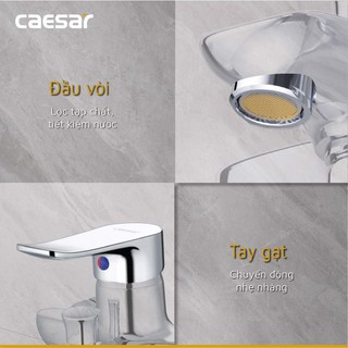 Sen tắm nóng lạnh S493C Caesar