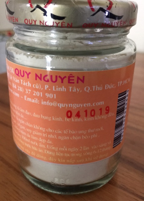 Tinh Bột Nghệ Đen Quy Nguyên 100 gram