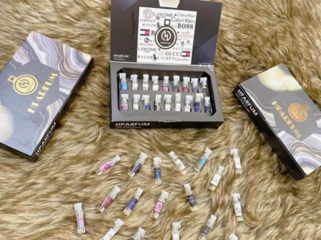 Bộ Test 18 Chai Tinh Dầu Nước Hoa Pháp Hparfum