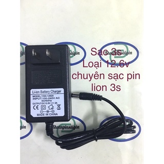 Sạc adapter charger 3S- 12.6V2A, ysn chuyên sạc pin lion