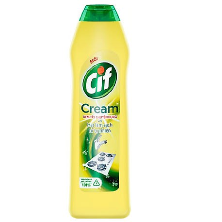 Kem Tẩy Đa Năng Kháng Khuẩn Cif Hương Chanh (500ml)