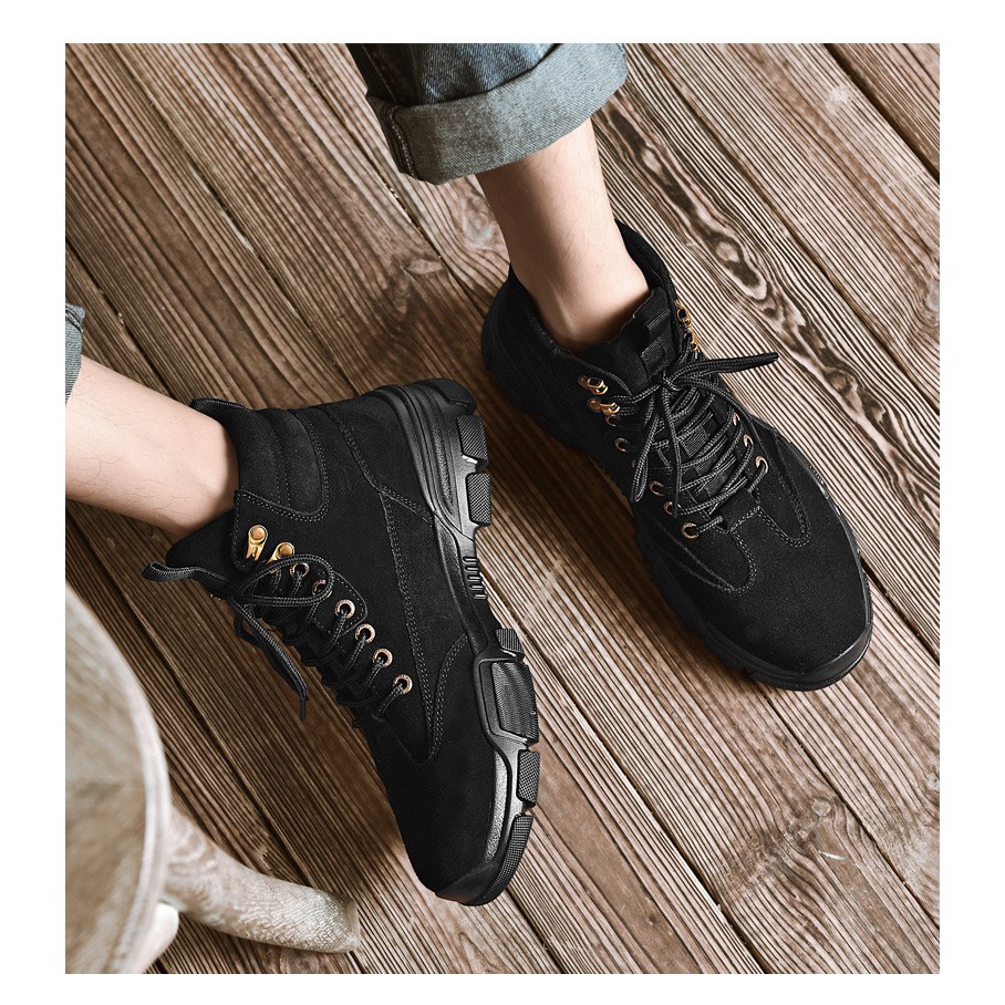 Giày cao cổ nam hàn quốc 2019 - Đế tăng chiều cao | BigBuy360 - bigbuy360.vn