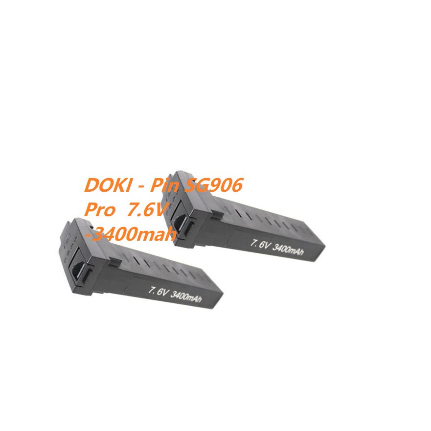 Pin flycam Sg906 max, sg906 pro2, sg906 pro,… 7.4V 2800mah 7.6V 3400mah