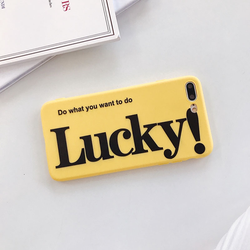Ốp điện thoại TPU in chữ xinh xắn cho Iphone 6 6s 6plus 6splus 7 8 7plus 8plus X XS XR XS Max | BigBuy360 - bigbuy360.vn