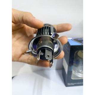 ĐÈN PHA LED MINI BI CẦU COS VÀNG PHA TRẮNG