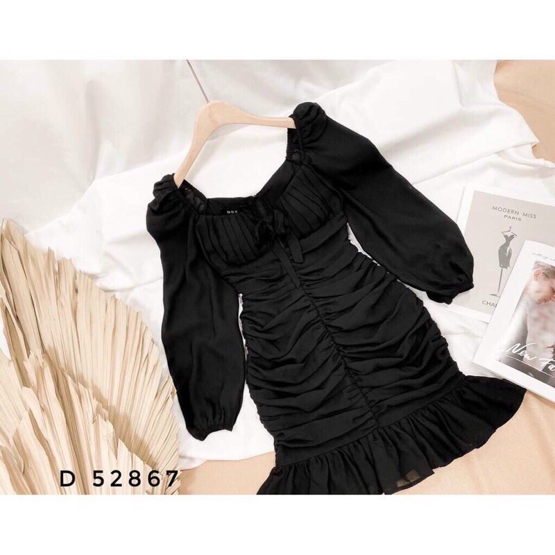 Đầm váy body nhún tôn ngực | BigBuy360 - bigbuy360.vn