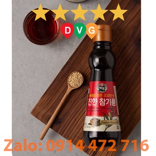 Dầu Mè Đậm Đặc CJ FOODS Chai 320 ML - Nhập Khẩu Hàn Quốc