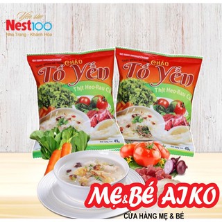 Cháo Gói Tổ Yến 45g Nest100 cho bé từ 1 tuổi trở lên