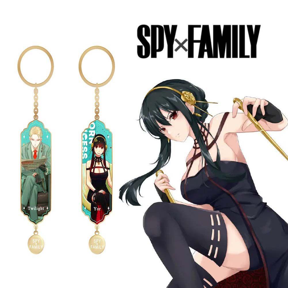 Móc Khóa Hình Nhân Vật Yor Forger Loyor Loid Trong Phim Anime SPY X FAMILY