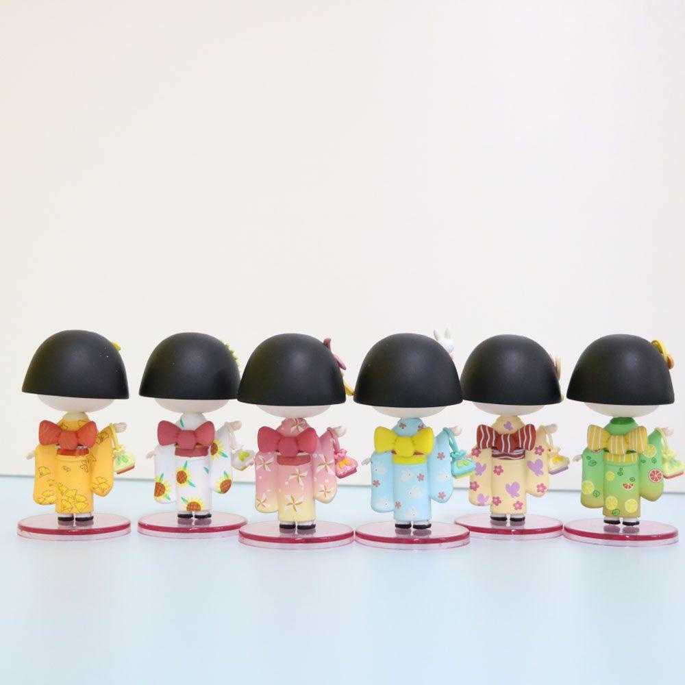 Mô Hình Nhân Vật Chibi Maruko Mặc Kimono Chibi Xinh Xắn