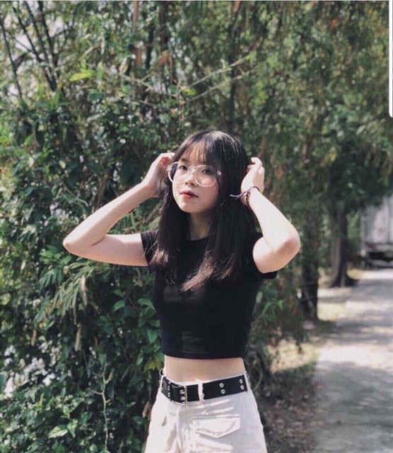 [ Mã WASTAPR giảm 10K đơn 50K] Áo thun croptop trơn chất porip xịn xò chuẩn hàng shop - Carotshop | BigBuy360 - bigbuy360.vn