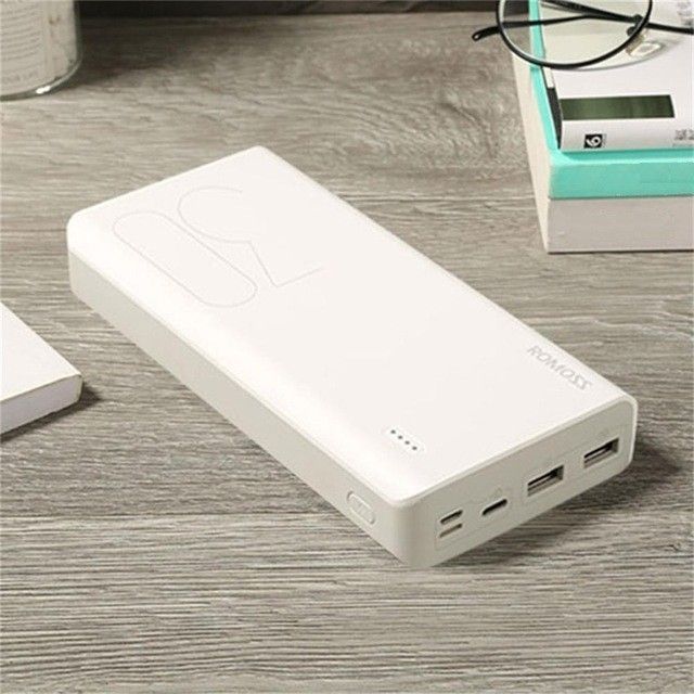 Pin sạc dự phòng lõi Polymer Romoss Sense 8 30000mAh  (Trắng) chính hãng