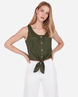Áo kiểu linen Expss xuất xịn