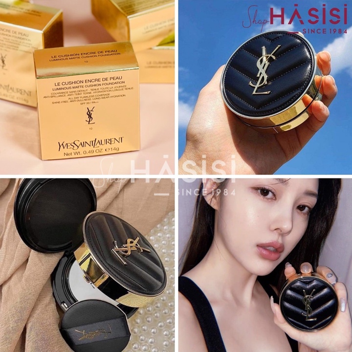 Phấn Nước YSL - Luminous Matte Cushion Foundation SPF33/PA++ 14g