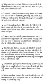 Bột lá Neem
