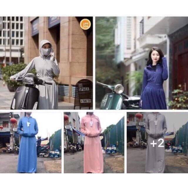 Set Áo nắng thông hơi và chân váy nắng | BigBuy360 - bigbuy360.vn