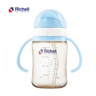 Richell - Bình ống hút PPSU 320ml