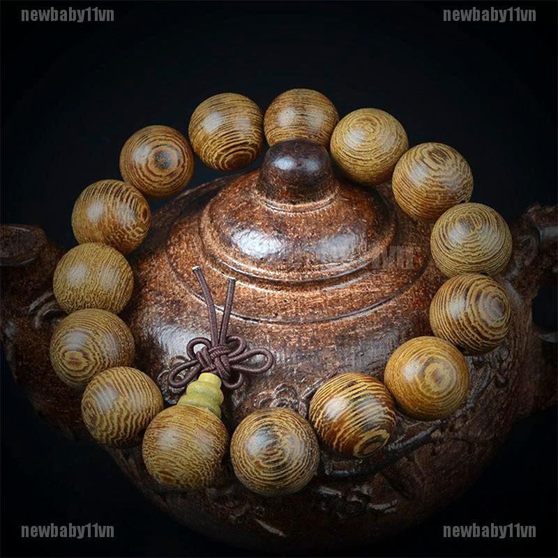 Vòng Tay Chuỗi Hạt Gỗ 15mm