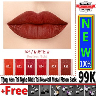 Son thỏi siêu mịn bền màu Agapan Red Edition Limited R26+ Tặng tai nghe nhét tai cực xịn trị giá 99k