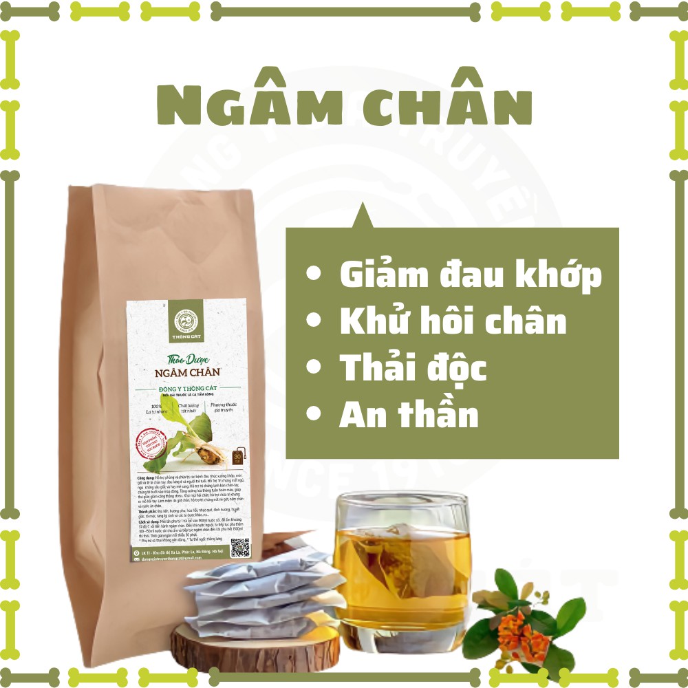Thảo dược ngâm chân Đông y gia truyền Thông Cát (Since 1918) - Bịch 10 | BigBuy360 - bigbuy360.vn