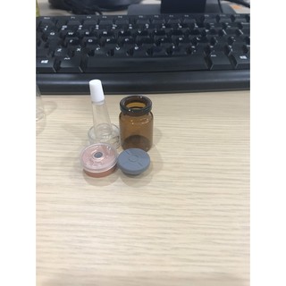 Combo 100 lọ chiết xuất mỹ phẩm 5ml bộ 3 nắp