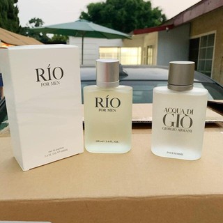 Nước hoa nam RIO for MEN 100ml, Nước hoa nội địa Mỹ, Thơm lâu, Sang trọng Đẳng cấp