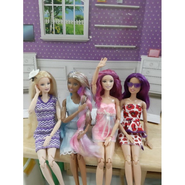 Thanh lý quần áo đầm váy búp bê Barbie phần 1