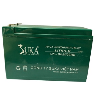 Ắc quy 12V-10AH/20HR siêu nhẹ - ắc quy lithium dùng cho bình phun thuốc sâu bằng điện
